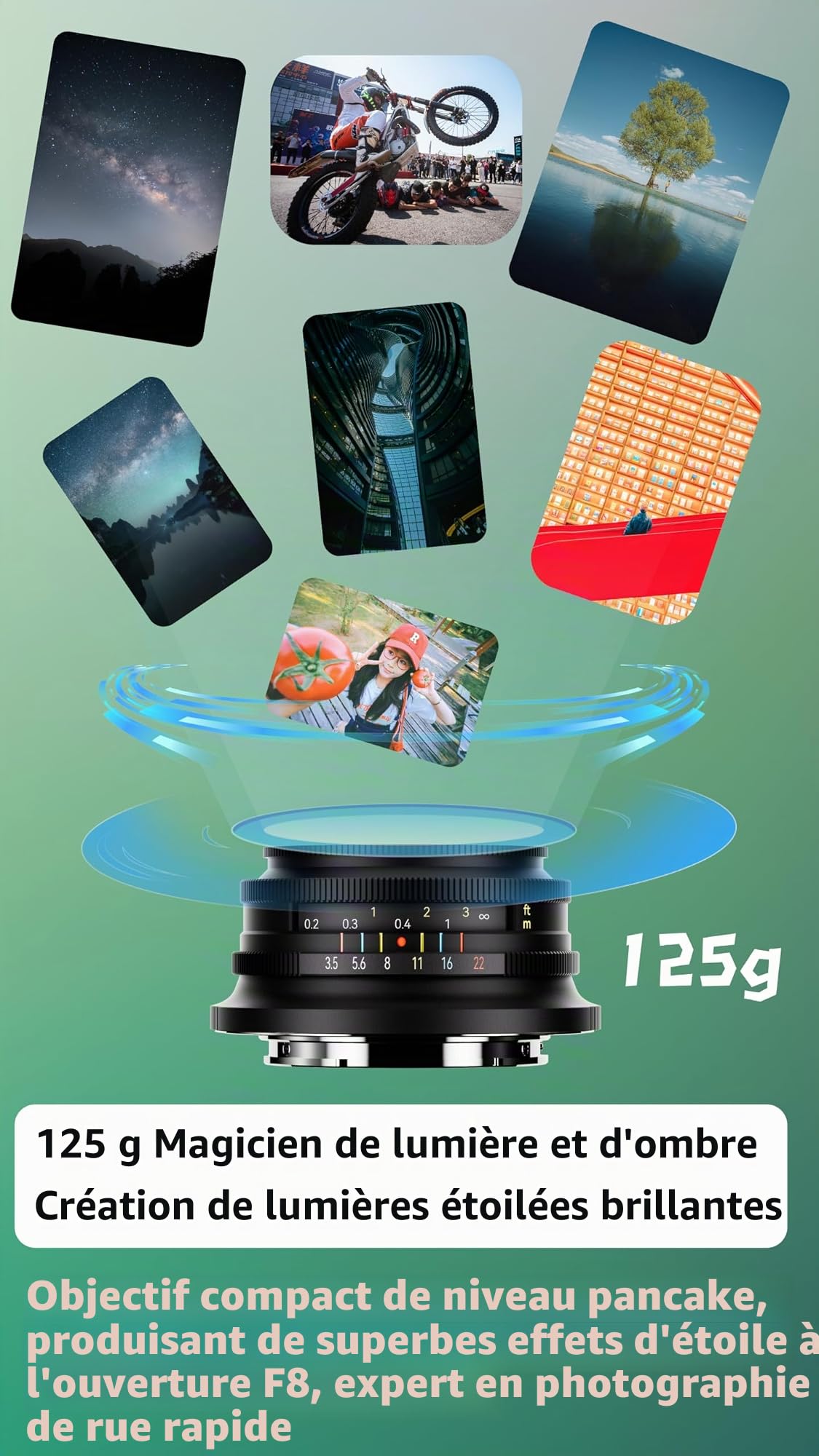 7Artisans 10mm F3.5 Sony E-Mount Objectif,Ultra Grand Angle APS-C Manuelle Focus,108°,125g,Compatible avec Sony E-Mount a5000 a7cr a7cii a7c a6700 zv-e100 a6600 a6400 a7iii Alpha 7 IV