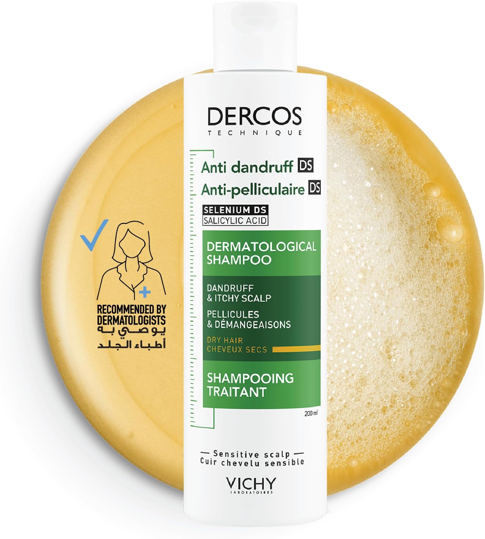 Dercos Anti Dandruff Shampoo for Dry hair