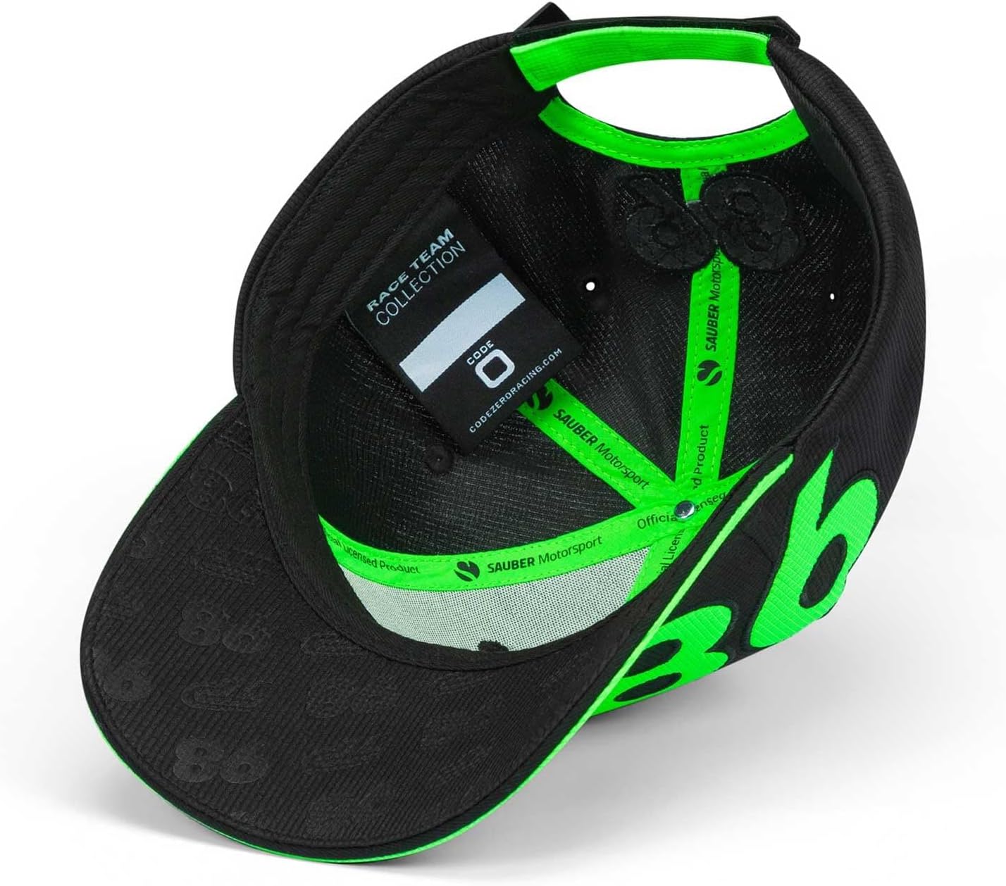 CMC Motorsports Stake F1 Kick Sauber 2024 Team Theo Pourchaire Baseball Hat Black - Image 3