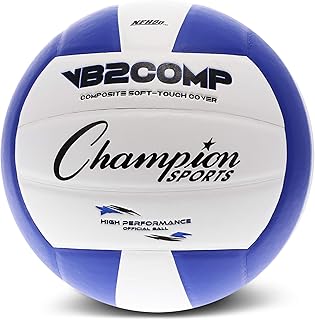 CHAMPION SPORTS VB - Juego de Voleibol de Cuero sintético Compuesto Oficial