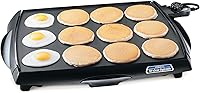 Presto 07046 Tilt 'n Drain Cool-Touch Electric Griddle - Extra-Large PFAS-Free Nonstick Surface for Family Meals