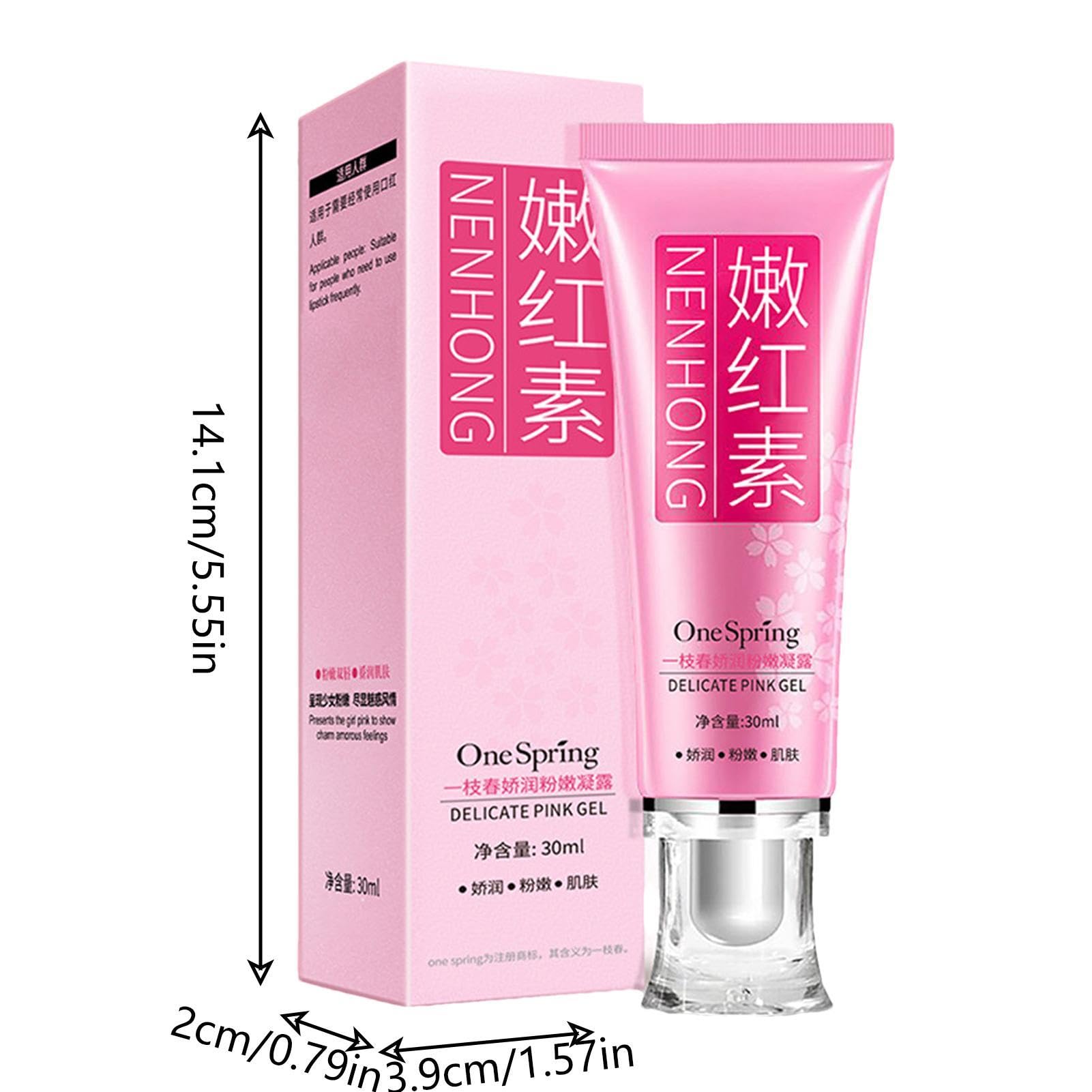 Crema Para Pezones - Pink Privates Intimate Area Lightening Cream | Crema De Iluminación De Área Íntima | Pezón Y Crema Sensible Al Iluminación De La Piel | 30 Ml Para Muslos Internos Del Cuello De Co