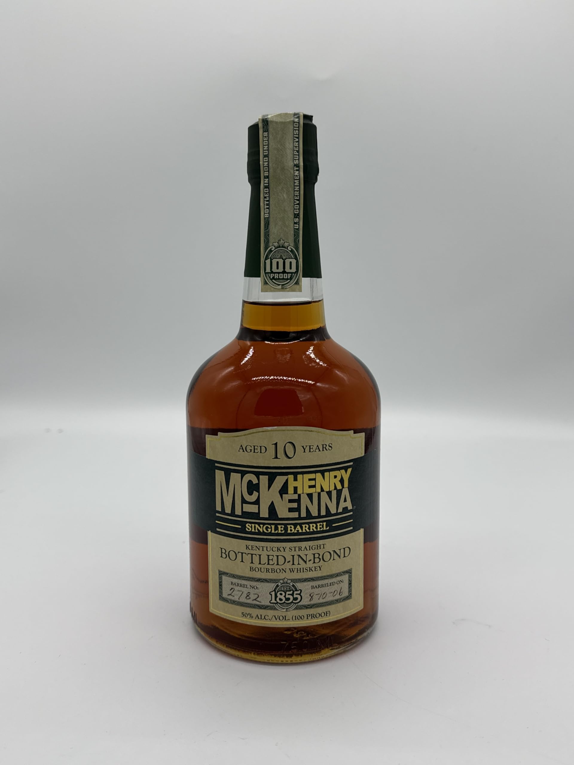 Amazon.co.jp: ヘンリーマッケンナ 10年 シングルバレル バーボン