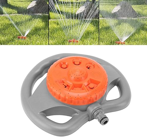 Miniatura 3 de Aspersor de agua para jardín, 8 patrones, cobertura de área grande, rociador de torreta multifuncional para césped y patio