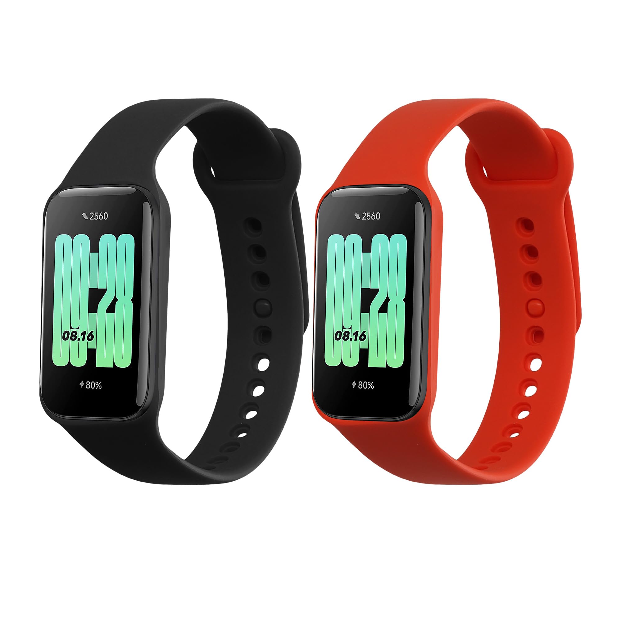 KUWAI Nylon Armband Für Redmi Smart Band 2 – Geflochten, Verstellbar Mit Edelstahl-Schließe | Atmungsaktiv & Waschbar