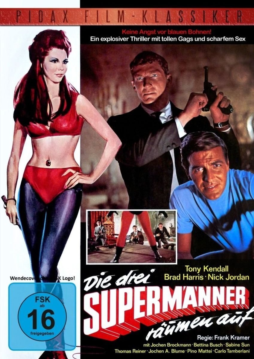 Die drei Supermänner räumen auf DVD recupera el cine clásico de acción europeo que no encuentras en streaming