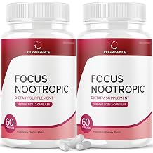 IDEAL PERFORMANCE 2 Pack Cognigence Focus Nootropic Memory Booster Supplement Pills 120 Capsules