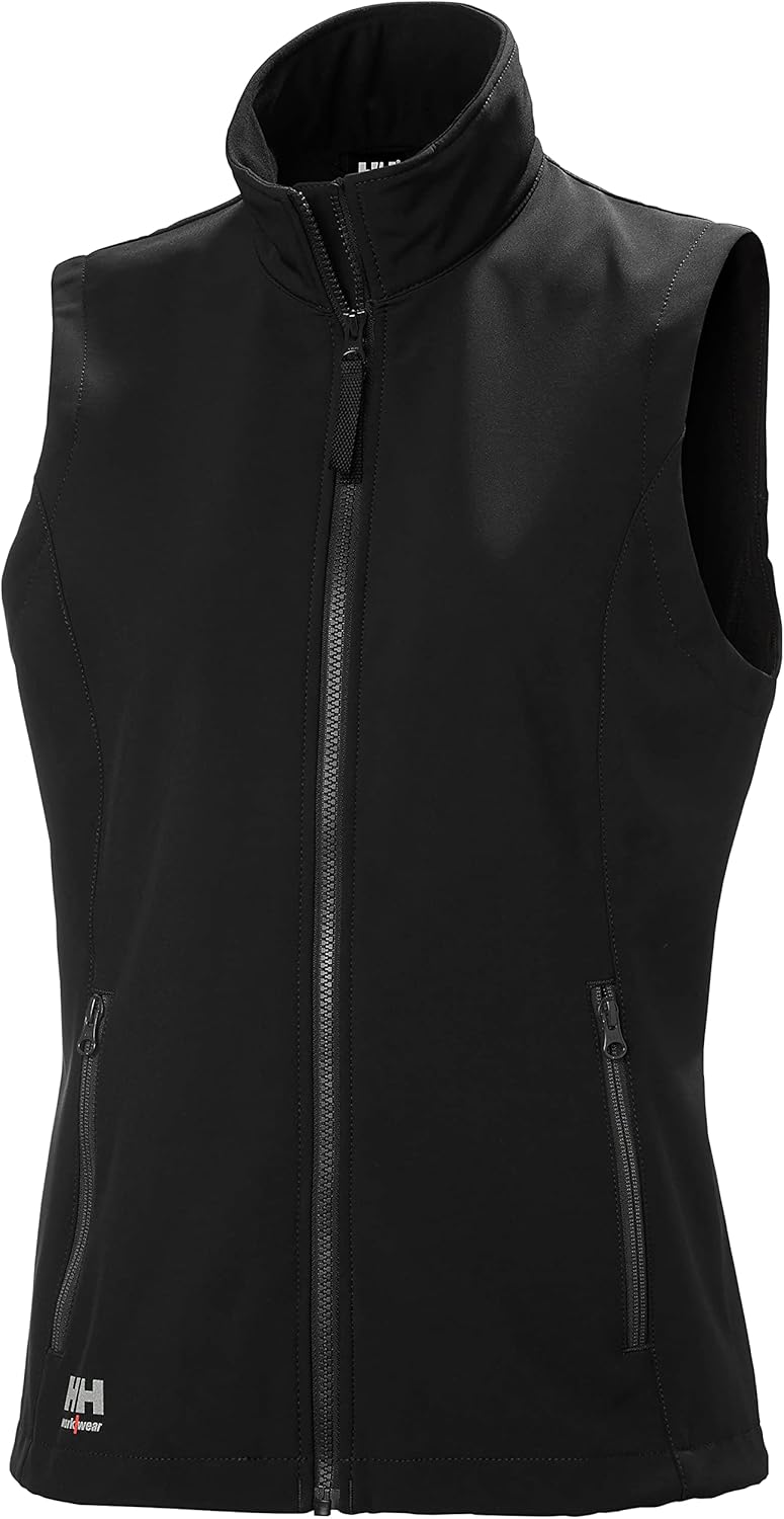 Helly-Hansen Women's Workwear W Manchester 2.0 Softs Vest, Black - Medium