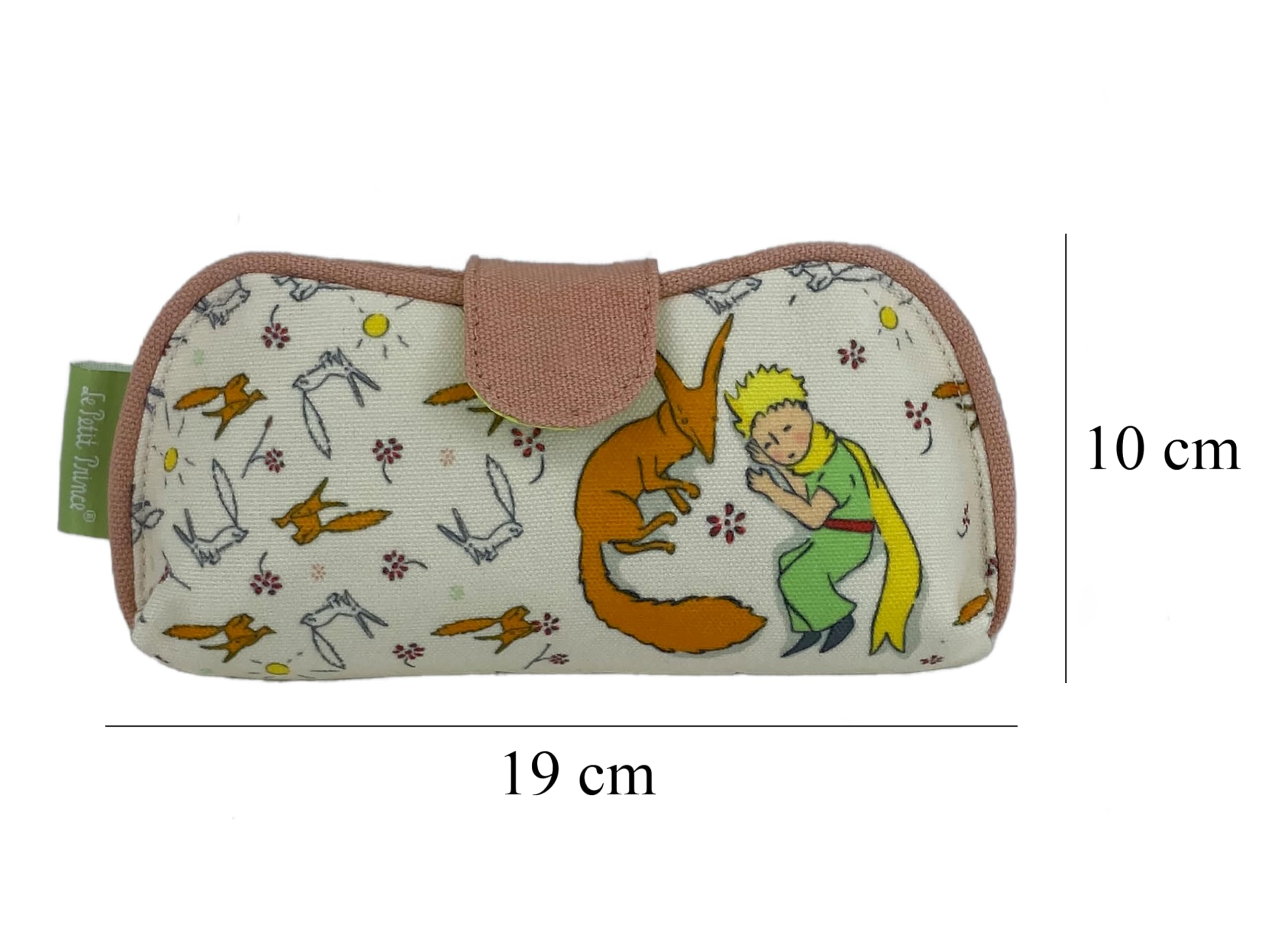CYPBRANDS Książę Pokrowiec na okulary - Little Prince Fox Collection, Beżowy, 70AA
