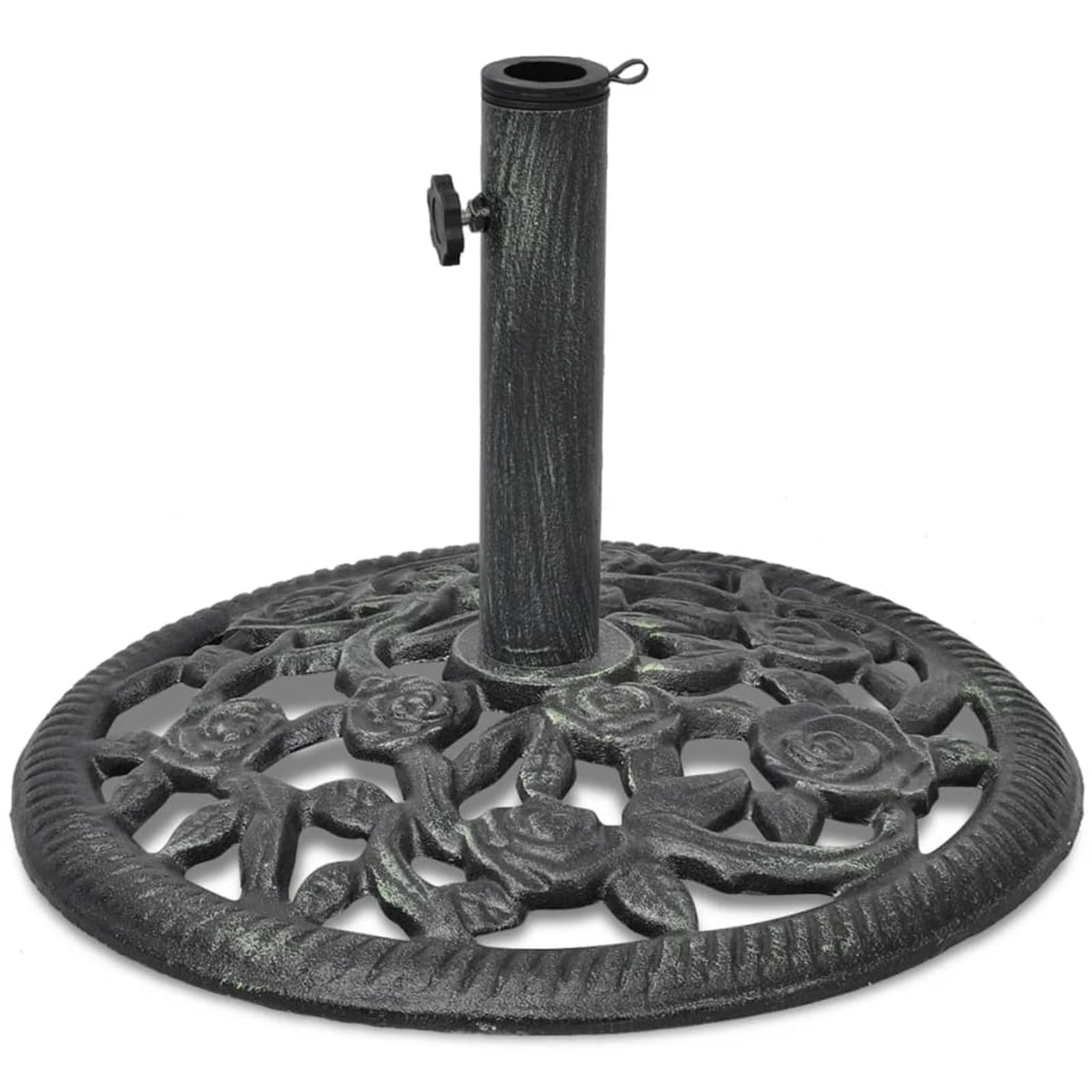 Base ombrellone in ghisa 12 kg 48 cm,Prato e Giardino,Vita all'aperto,Accessori per ombrelloni e Parasole,Basi per ombrelli da esterno-42171