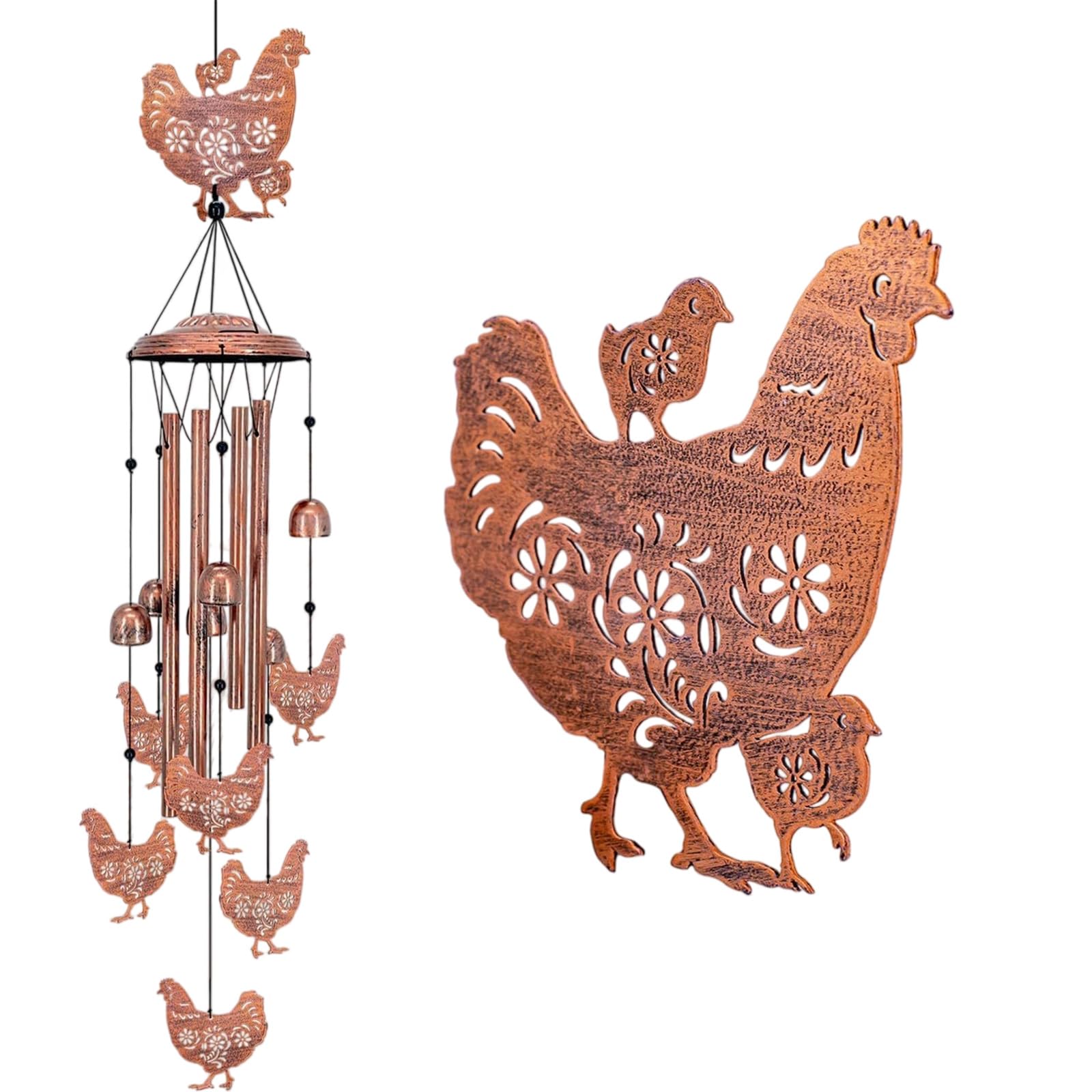 Decoration Animal Wind Sound Butterfly Hanging Easy Hanging Metal Decoration Easy Installation Solar Wind Chimes for Outside