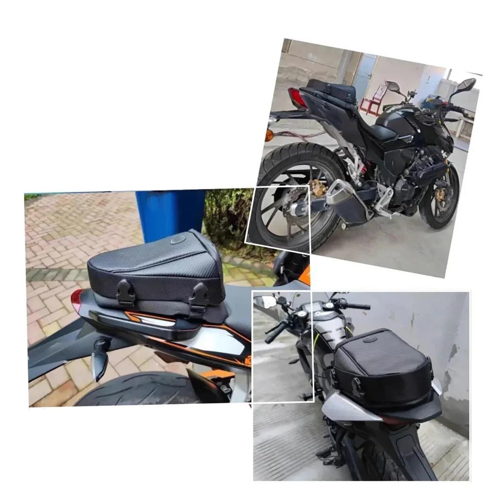 Amazon | バイク用 シートバッグ リアシートバッグ ドゥカティ用 