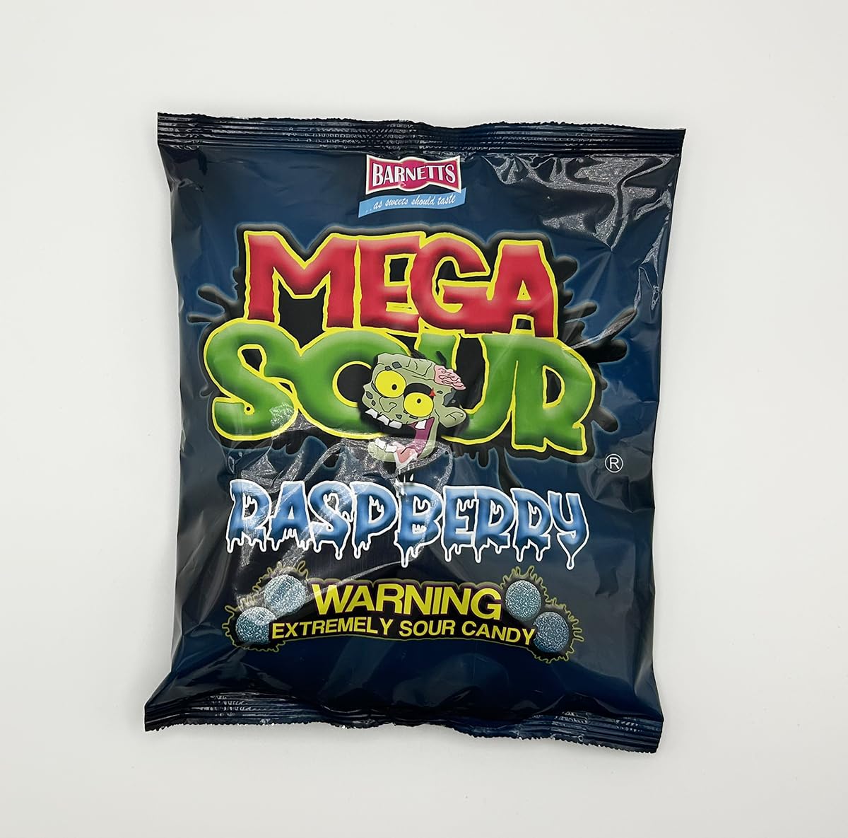 Amazon.com : Barnetts - Mega Sour Candy Raspberry 454g (1lb