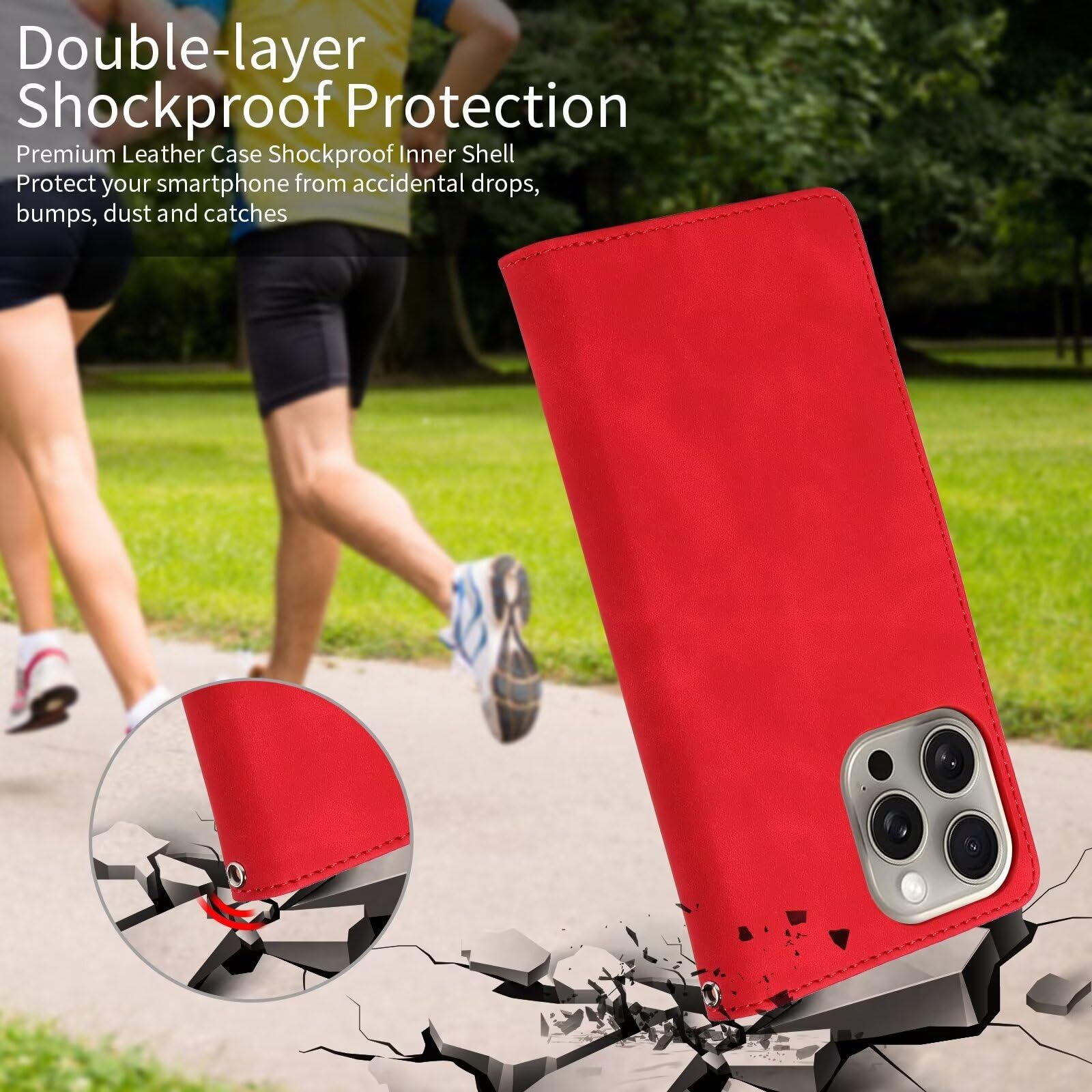xinyunew Cover per Google Pixel 6 Pro Libro Custodia Google Pixel