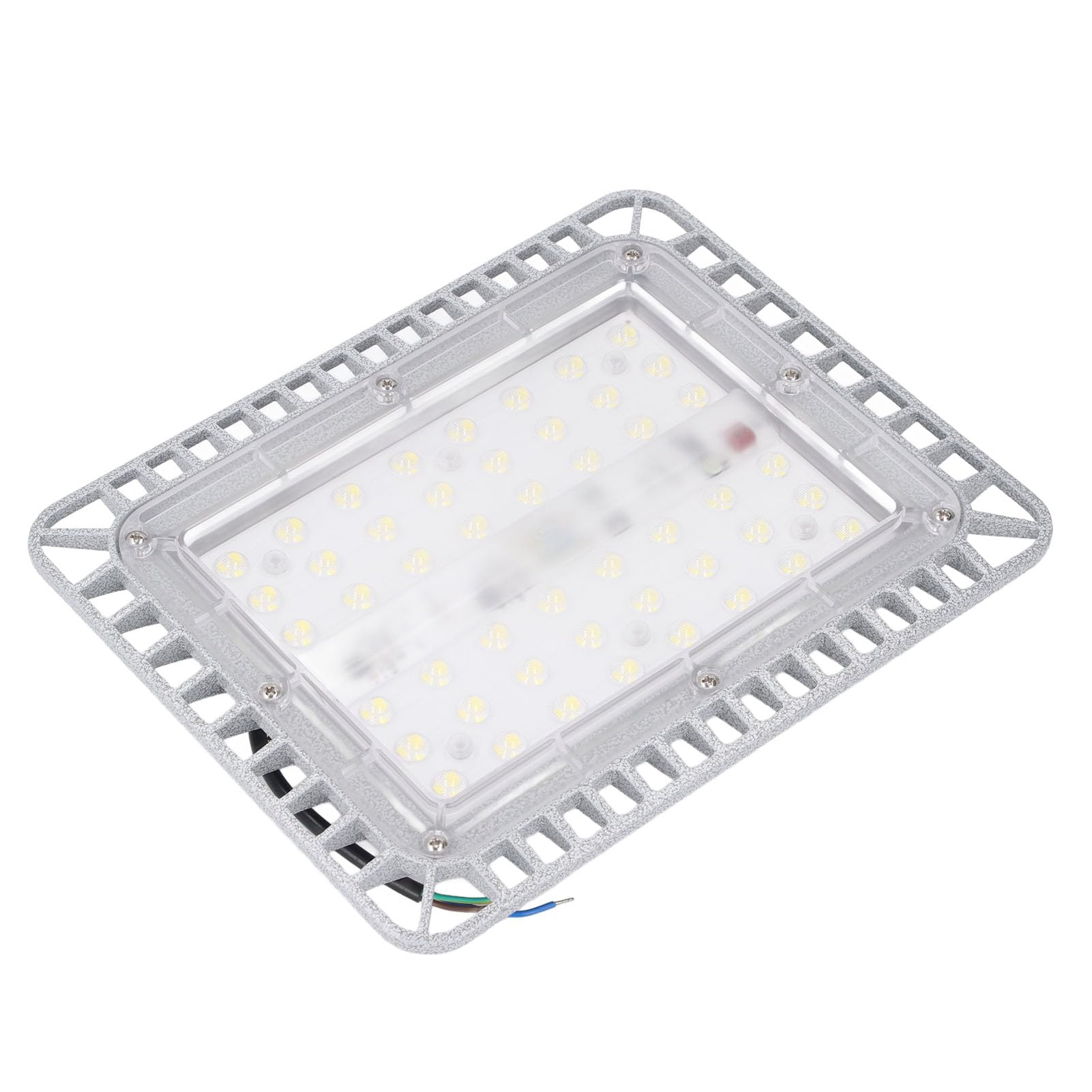 Eujgoov 12000LM 100W LED Przeciwwybuchowe światło Przenośna Typu High Bay z Odlewem Aluminiowym IP66 5000K Światło Dzienne Białe dla Tuneli Kopalnianych Magazyny Warsztaty