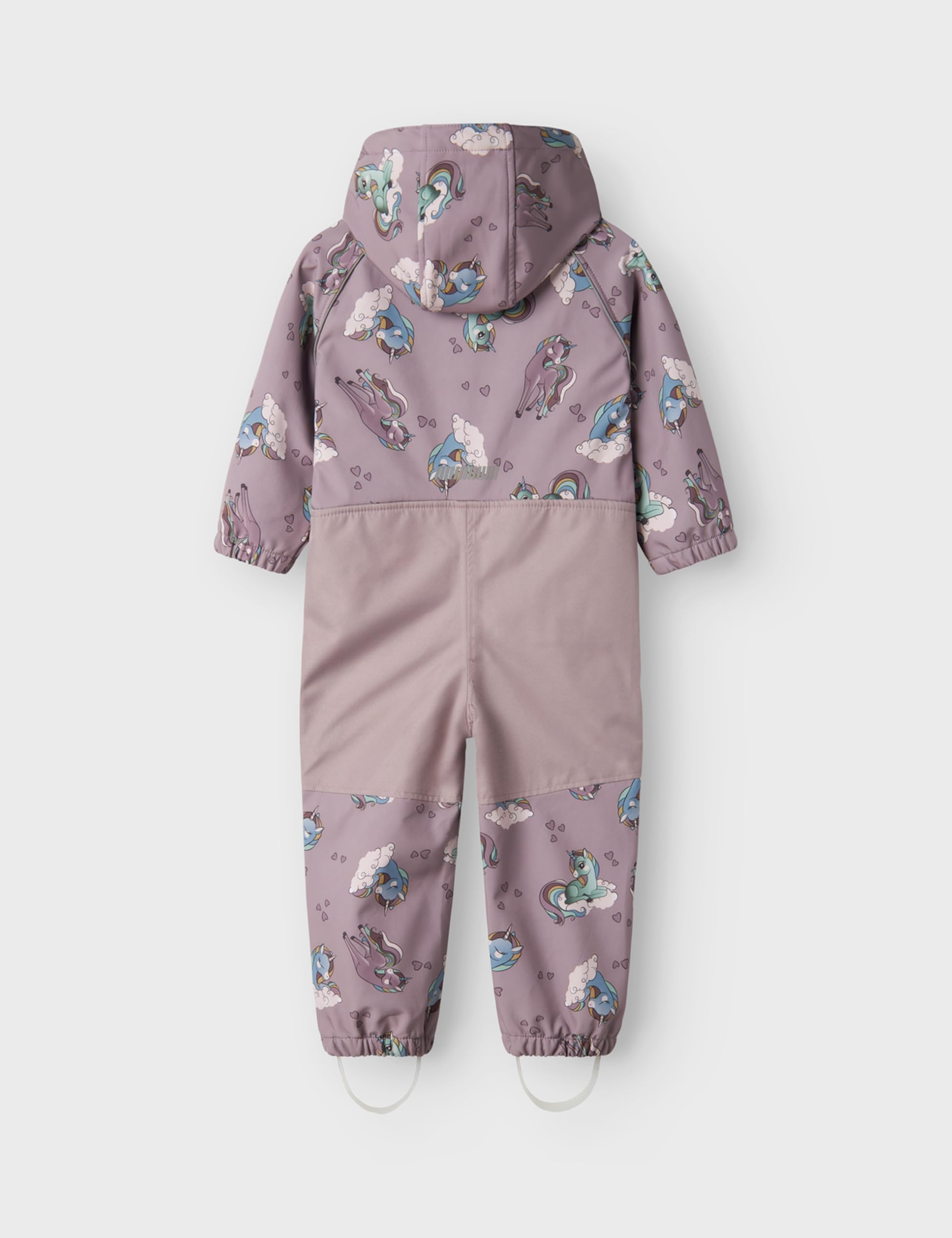 NAME IT Mädchen Nmfalfa08 Softshell Suit Aop1 Fo Noos Regenanzug (1er Pack)