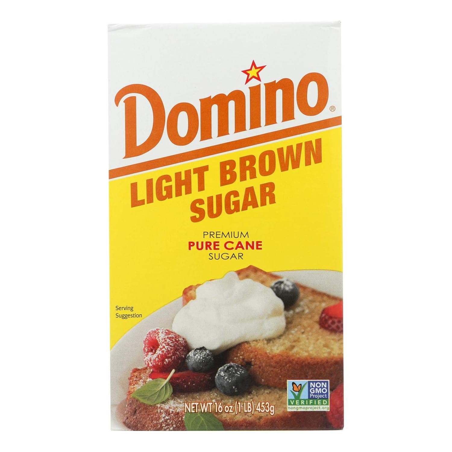Domino Sugar Light Brown, 1-Pound, 16-Ounce Boxes (Pack of 24)