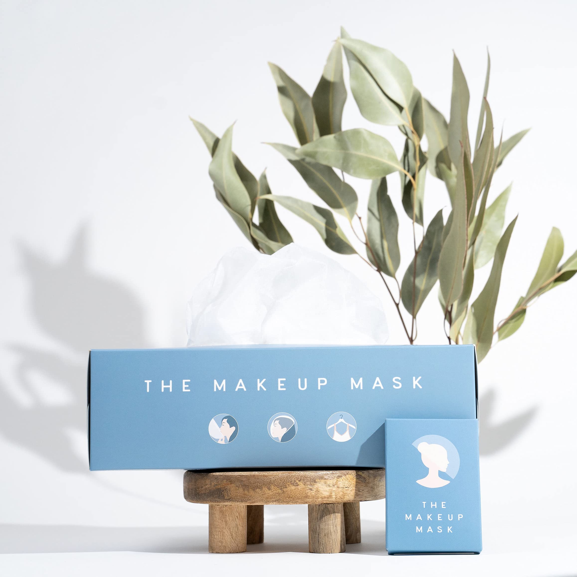Masque de maquillage portable Duo pour s'habiller sans taches