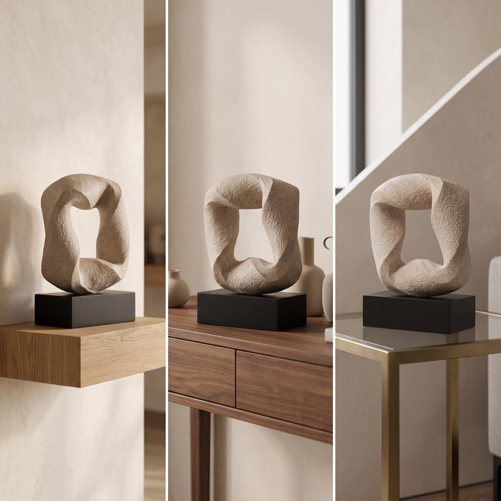 Escultura Resina Minimalista | Moderno, Escultura no representativa, Contemporáneo, para Recibidor