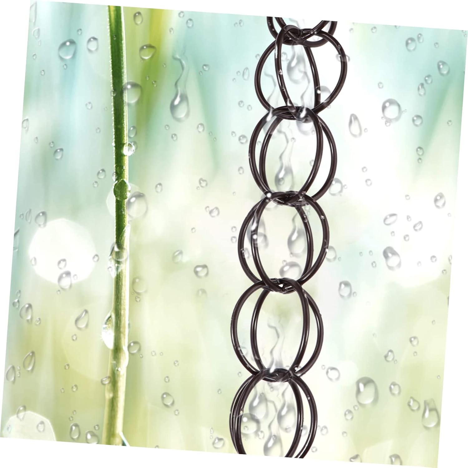1m Rain Chain for Gutter Downspout Decorative Rain Chain Resistant Material Decor