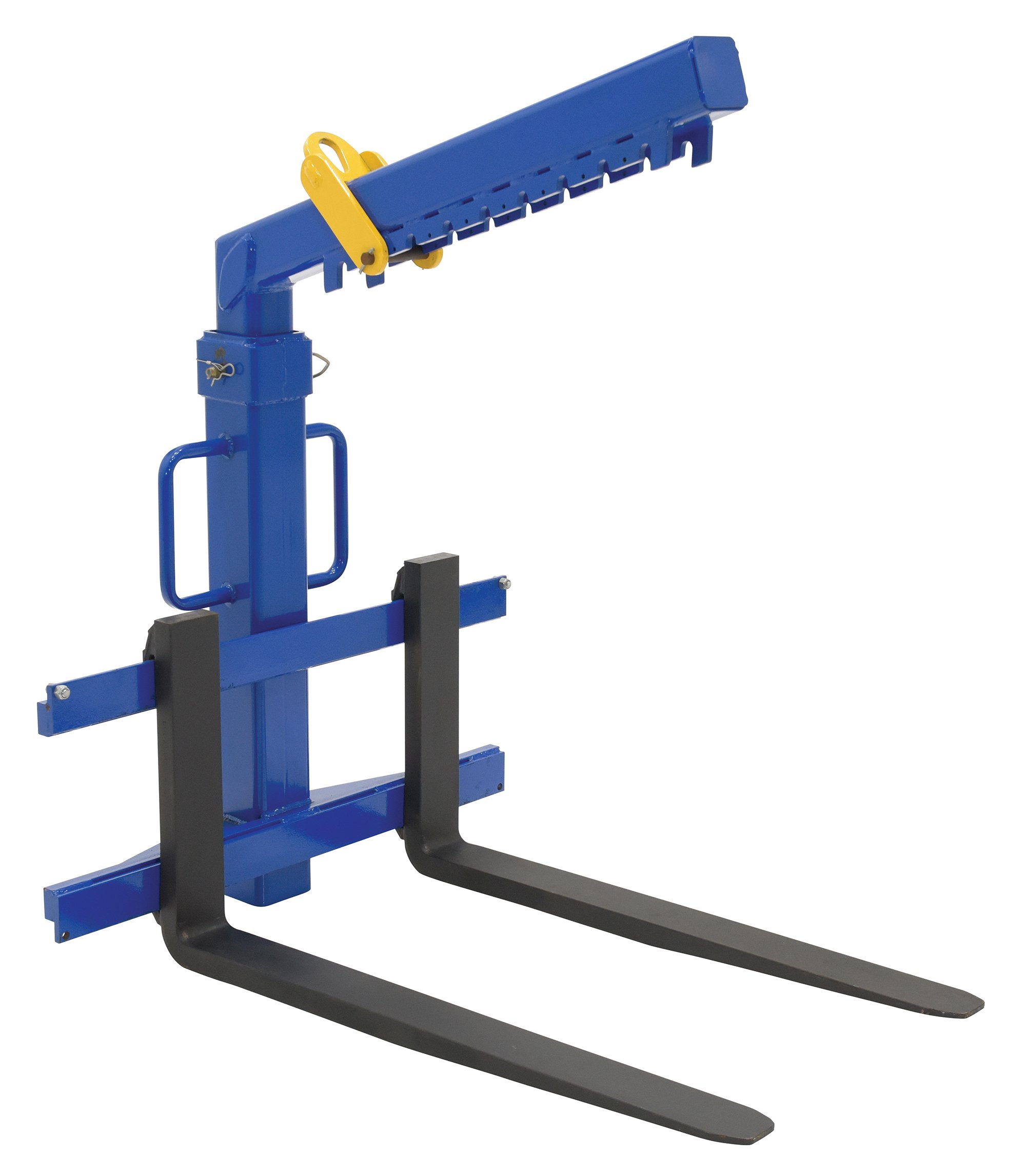 Vestil OLA-4-42-DLX Steel Deluxe Overhead Load Lifter 42 in. Fork Length 4000 Lb. Capacity Blue