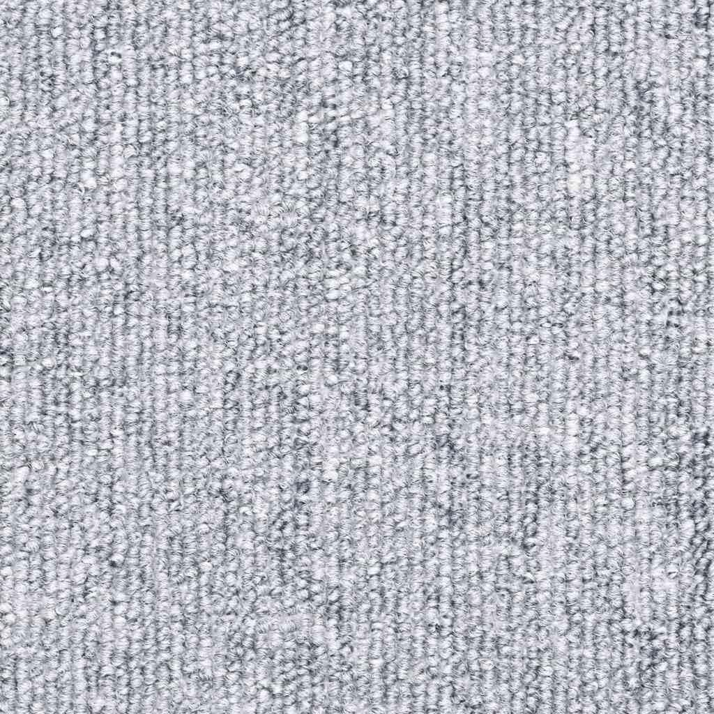 Maty na schody 20 sztuk 56x17x3 cm jasnoszare półokrągłe