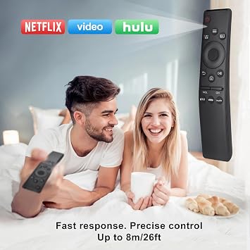 Universal Replacement for Samsung-Smart-TV-Remote, New Upgrade Infrared for Samsung Remote Control, with Shortcut Buttons