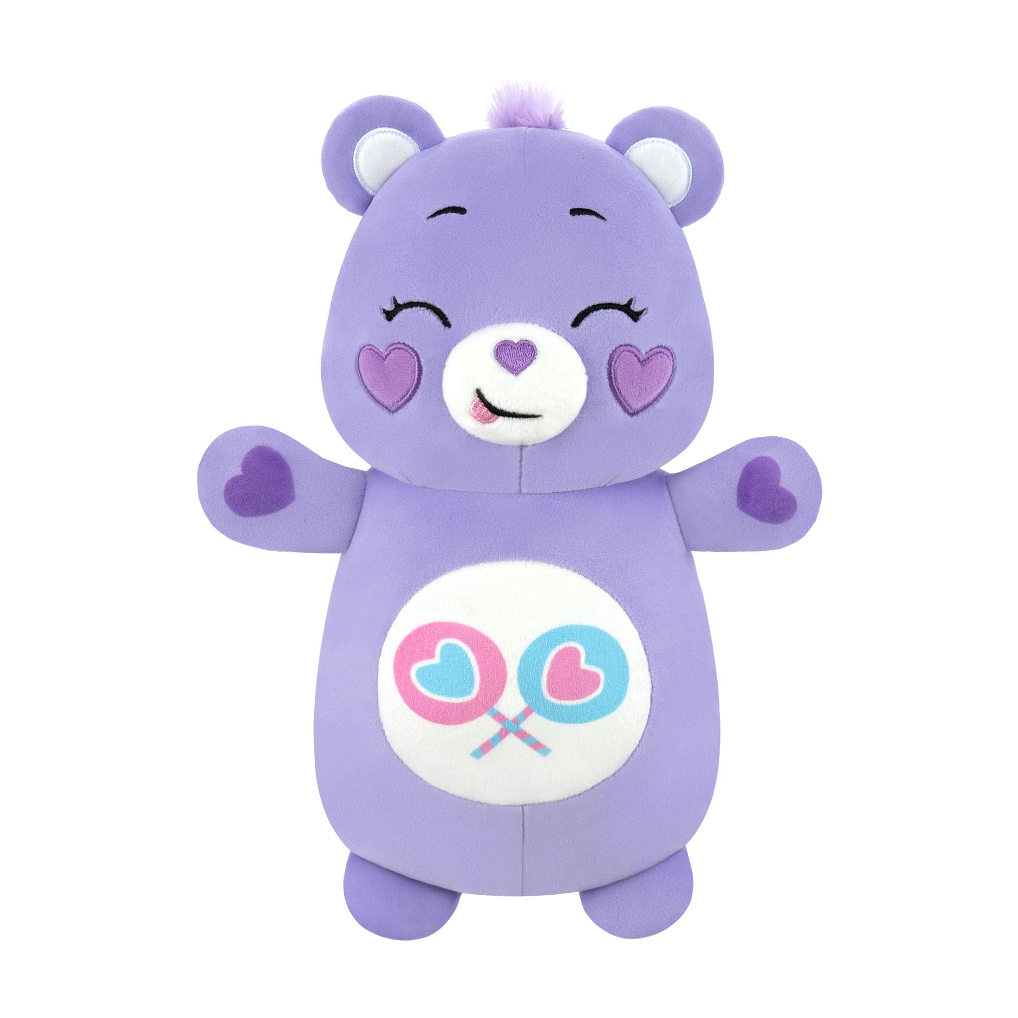 Squishmallows Original Care Bears 10-Inch Share Bear HugMees – Ultrasoft Official Jazwares Plush (Medium-Sized)
