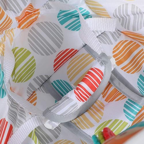 Miniatura 6 de Mecedora para niños pequeños, desmontable de 33.86 x 18.9 x 5.91 pulgadas, silla de bebé resistente y duradera para el hogar y al aire libre