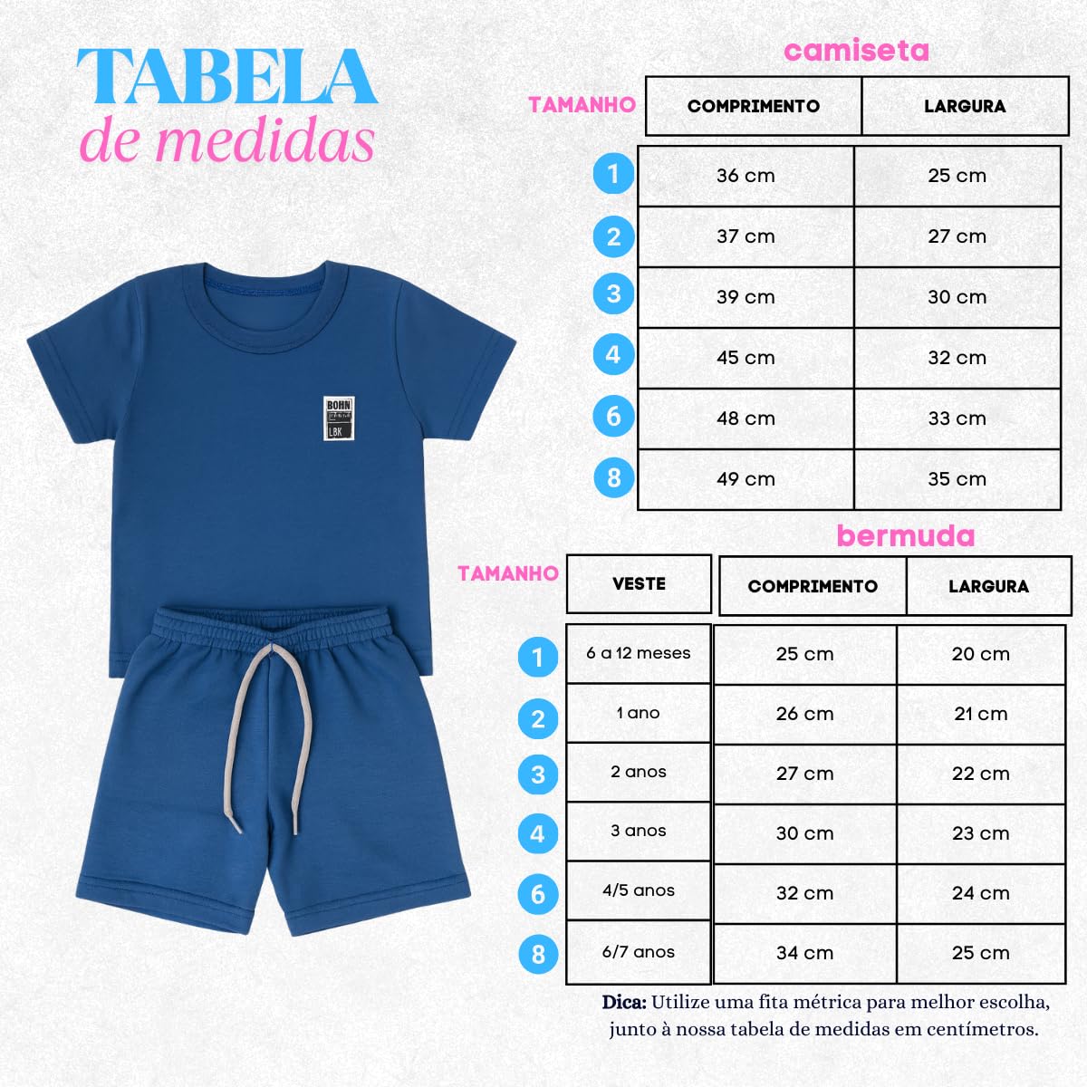 Kit 6 Peças Conjunto Infantil Menino Camiseta e Bermuda Lisas, Roupas de Verão Leves e Fresquinhas, Moda Infantil Masculina para Escola, Passeio e Dia a Dia em promoção! Veja a oferta e mais achadinhos de Meninos 9 Hoje é o melhor dia para comprar Kit 6 Peças Conjunto Infantil Menino Camiseta e Bermuda Lisas, Roupas de Verão Leves e Fresquinhas, Moda Infantil Masculina para Escola, Passeio e Dia a Dia com aquele preço maroto! Promoção! Aproveite a oferta! 9