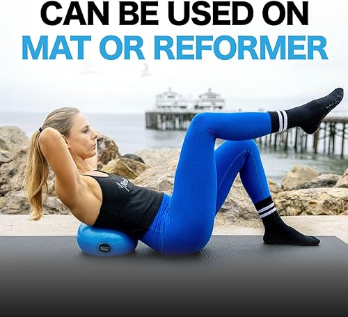 Miniatura 4 de Natural Pilates Pelota  Pelota de ejercicio pequeña  Pelota de pilates de 9 pulgadas para fuerza del núcleo y estabilidad de la espalda  Pelota de