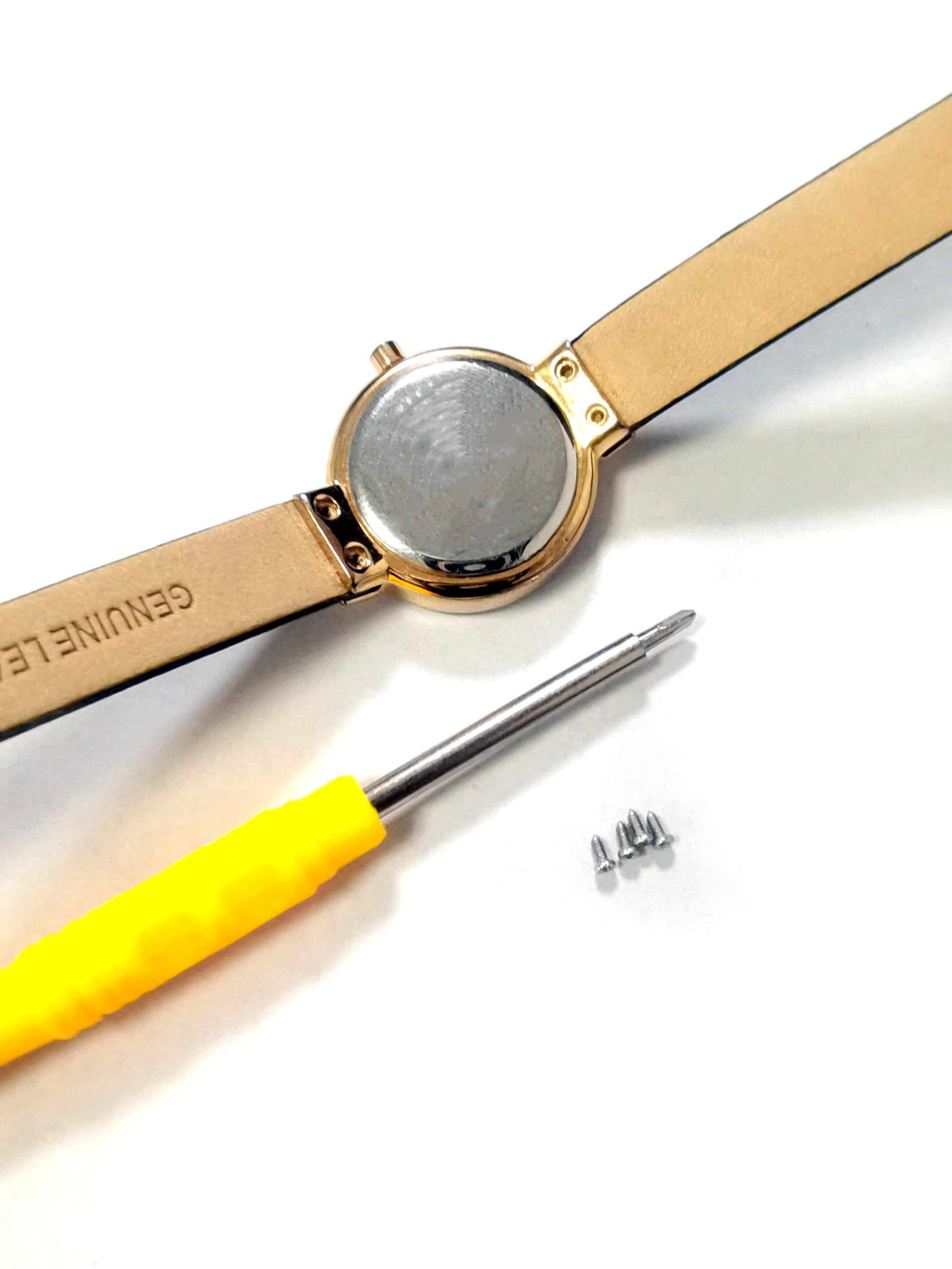 NZZXTO Replacement Leather Watch Band for Bering OBAKU Victoriao Hyde Unisex Watch with Screw 10mm (hole spacing 5MM) ?black