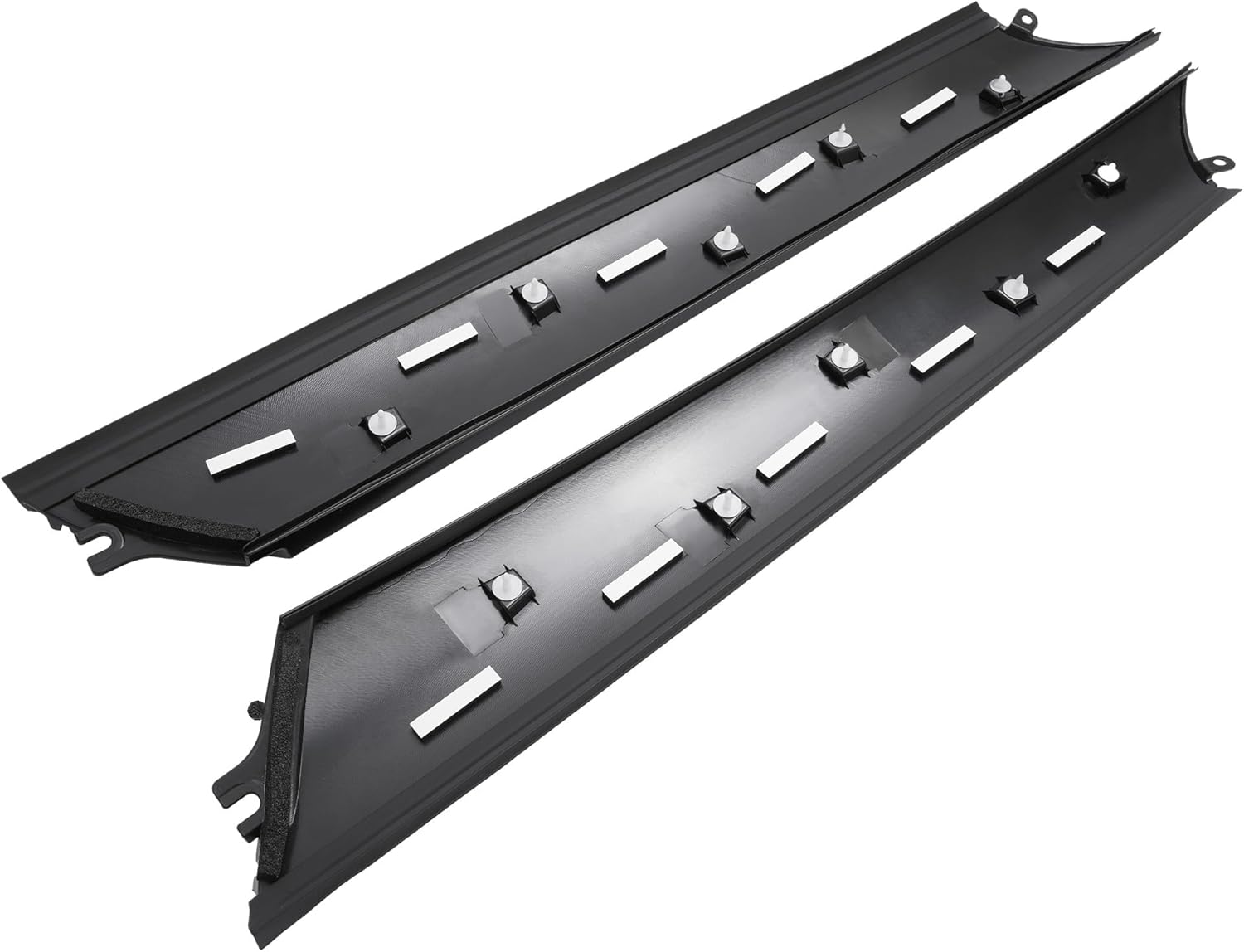KUAFU Windshield A Pillar Molding Trim Panel Compatible with 2011-2013 Infiniti QX56 2014-2023 QX80 2017-2022 Nissan Armada Replacement for 76837-1LA0A 76837-6JR0A 76836-1LA0A 76836-6JR0A Left & Right