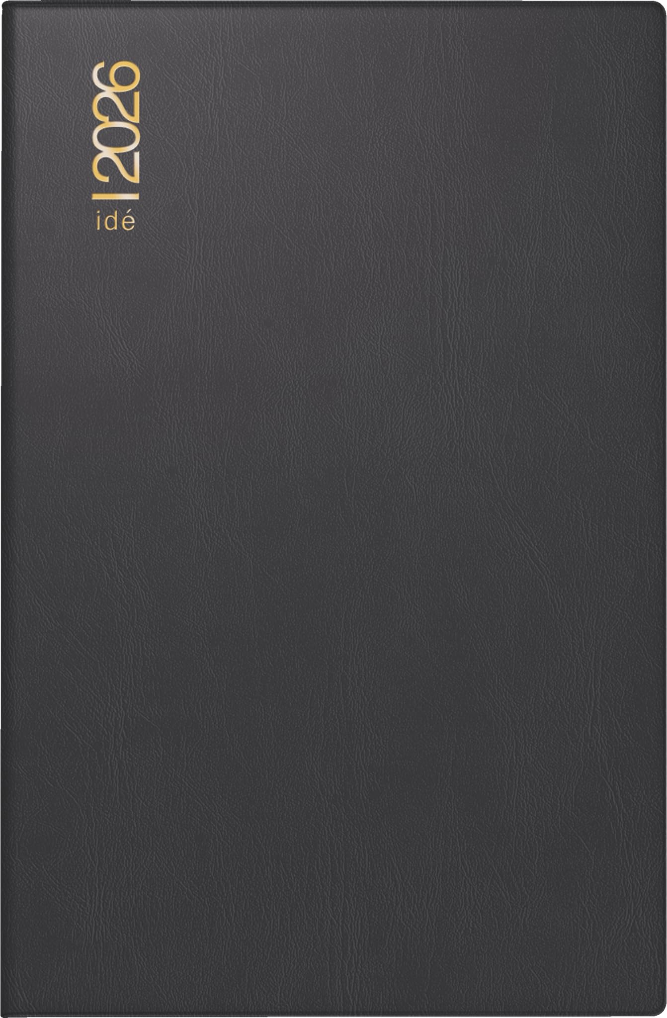 rido/idé Partner/Industry I '26 Pocket Calendar A7 Plastic Black