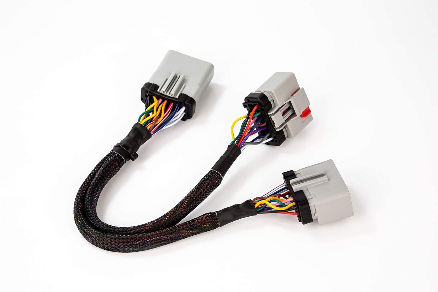 YPP 14PIN RP-1226 14 Way 1 Male to 2 Female Y Cable Adapter RP1226 Splitter for Truck Fleet Management