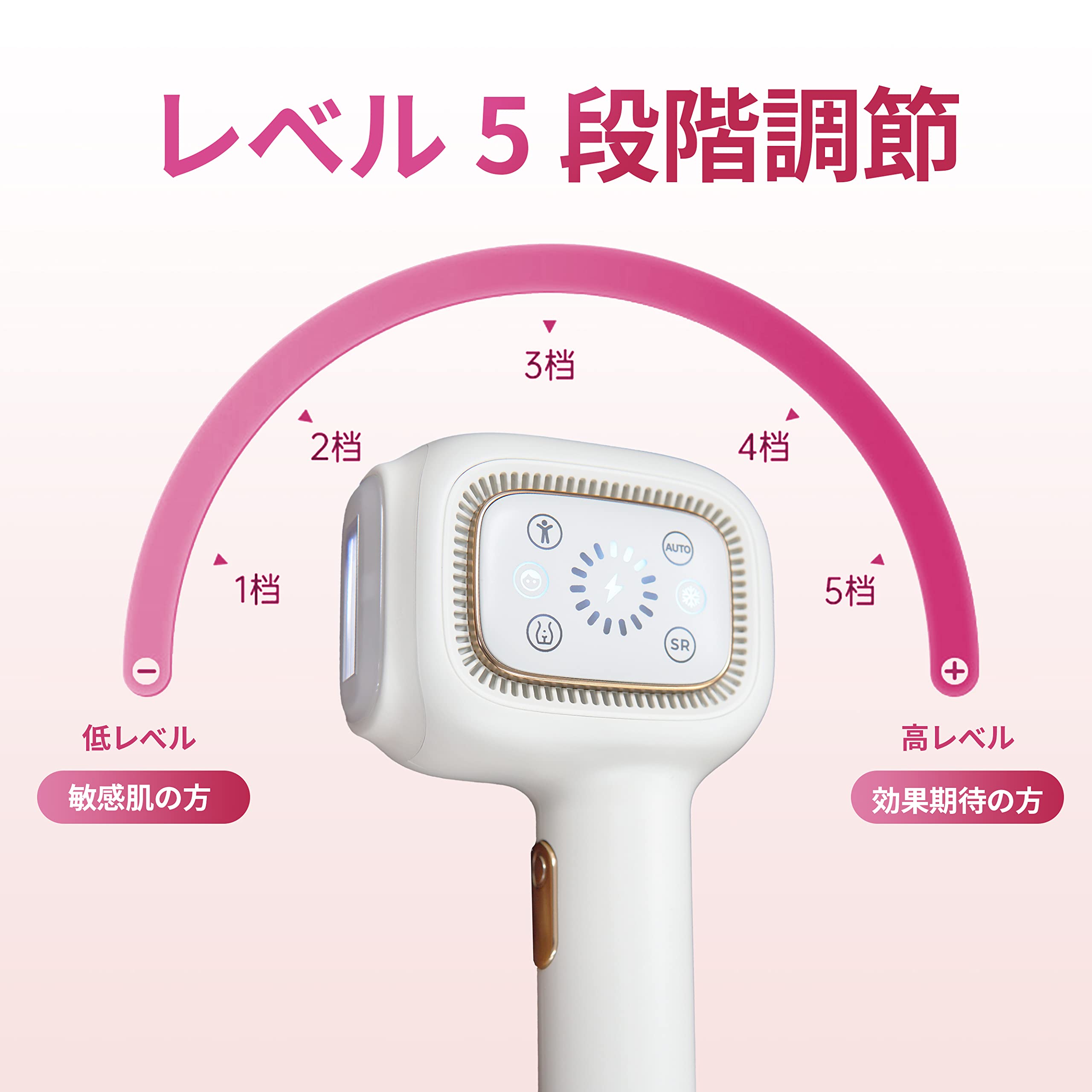 Amazon | AISLE 脱毛器 2022最新ドイツ 光学技術 サファイア 冷感脱毛 