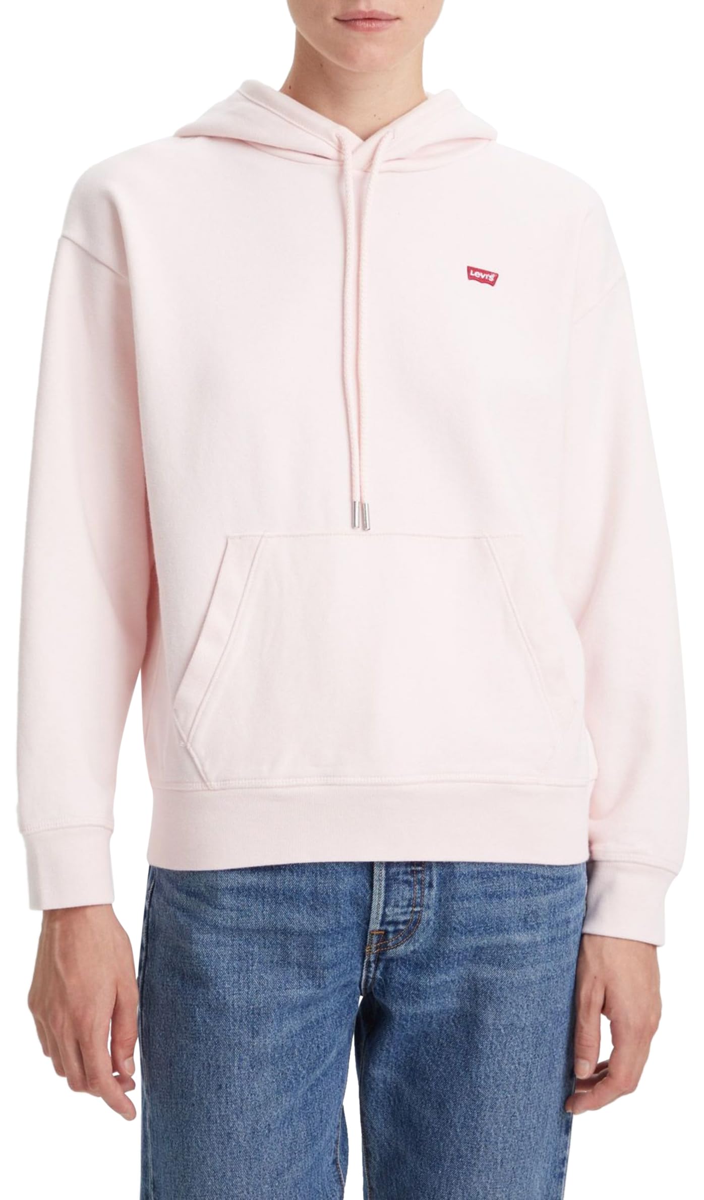 Levis Women's Standard Hoodie - Pink - 4