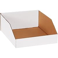 Vista 15 de Box USA BBINBIN29K Cajas de contenedores de tapa abierta, 2" x 9" x 4-1/2", kraft (paquete de 25)