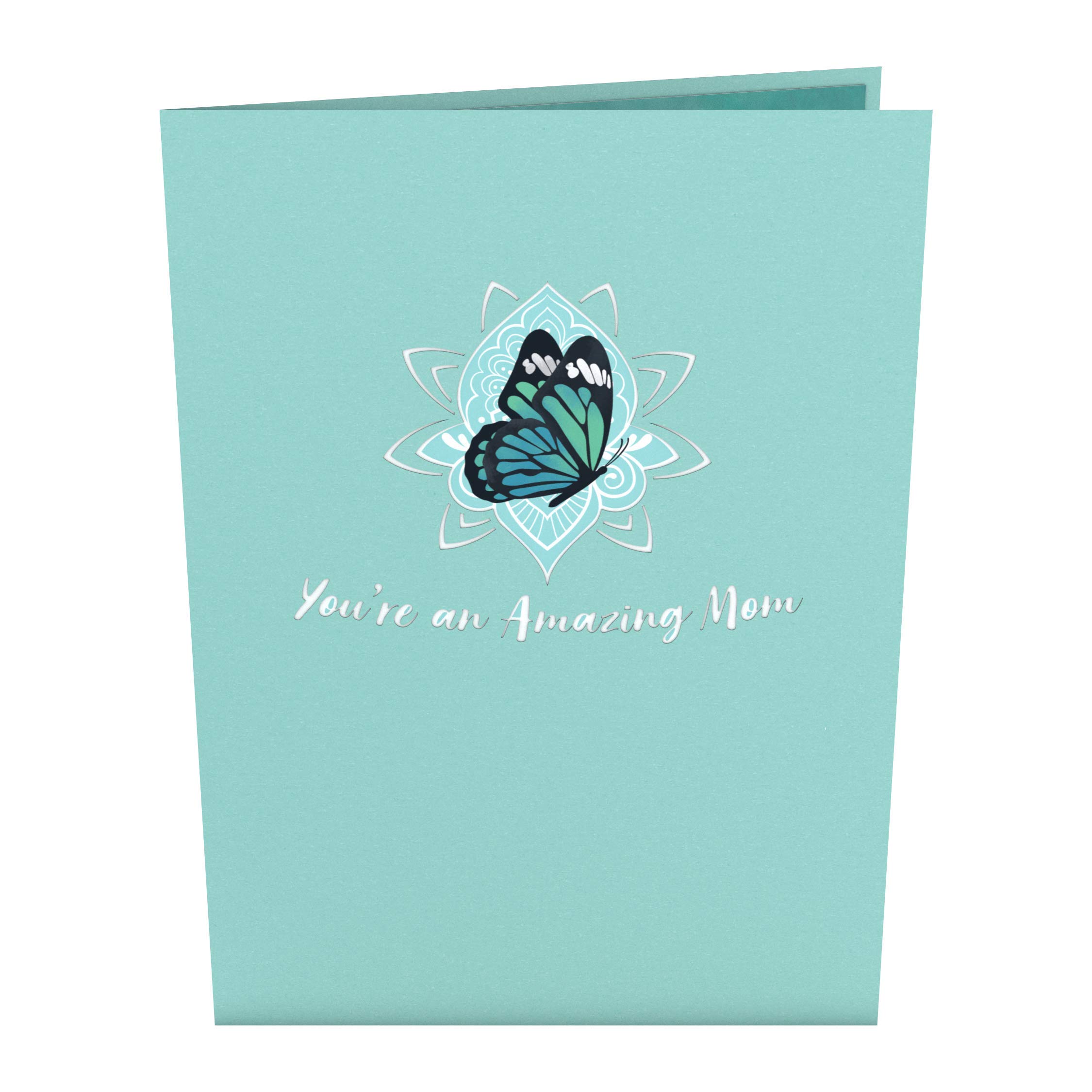 Butterfly Birthday Card - 3D Pop Up Card,Morpho Butterfly
