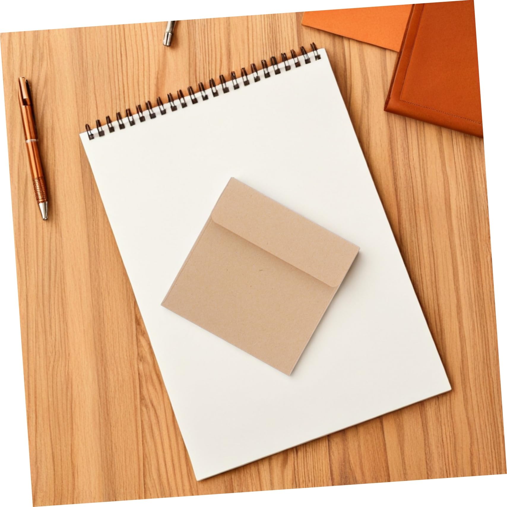 300 Pièces Lot de Enveloppes Kraft Petites Papier Kraft Naturel et Opaques pour Cartes Bijoux Usage Polyvalent et Rangement Sécurisé