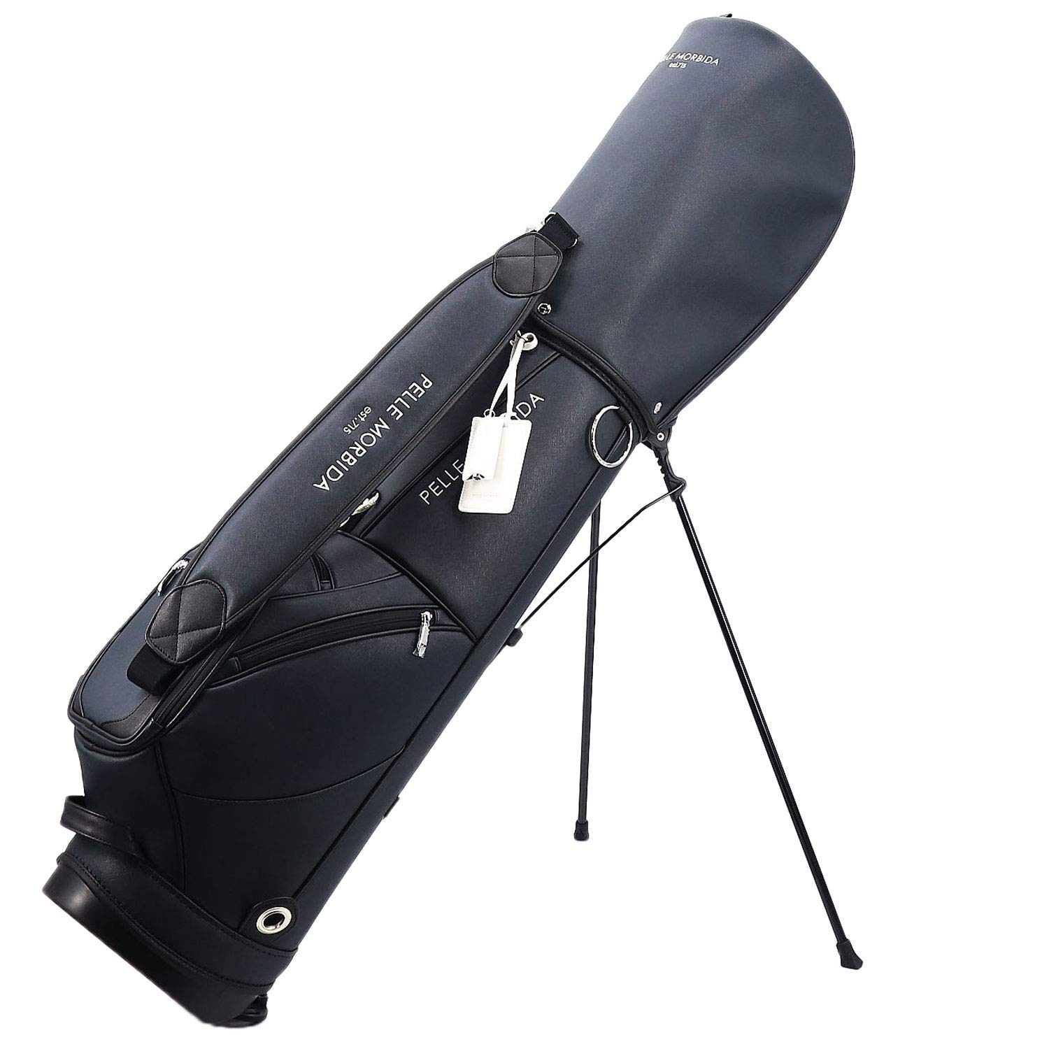 未使用6.9万 ペッレ モルビダ スタンド キャディバッグ PMO-PG001 6.9万 ペッレ モルビダ ゴルフ スタンド キャディバッグ PMO-PG001