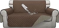 Vista 59 de ISSUNTEX Fundas de Sofá de Doble Protección 100% Impermeables para Sala de Estar, Fundas de Sofá para Sofá de 3 Cojines, Protector de Muebles