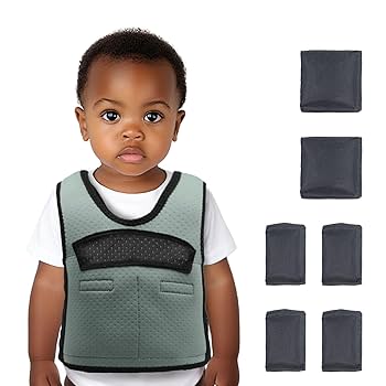Amazon.com: Compression Vest for Kids-Grey, Weighted Vest