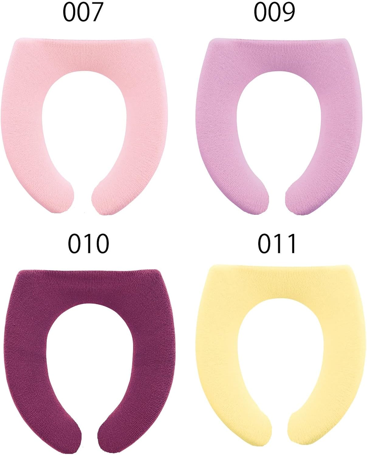 Senko 48239 New Coordinating Seat Cover for U-Shaped Toilet Seat 011 Toilet Seat Cover