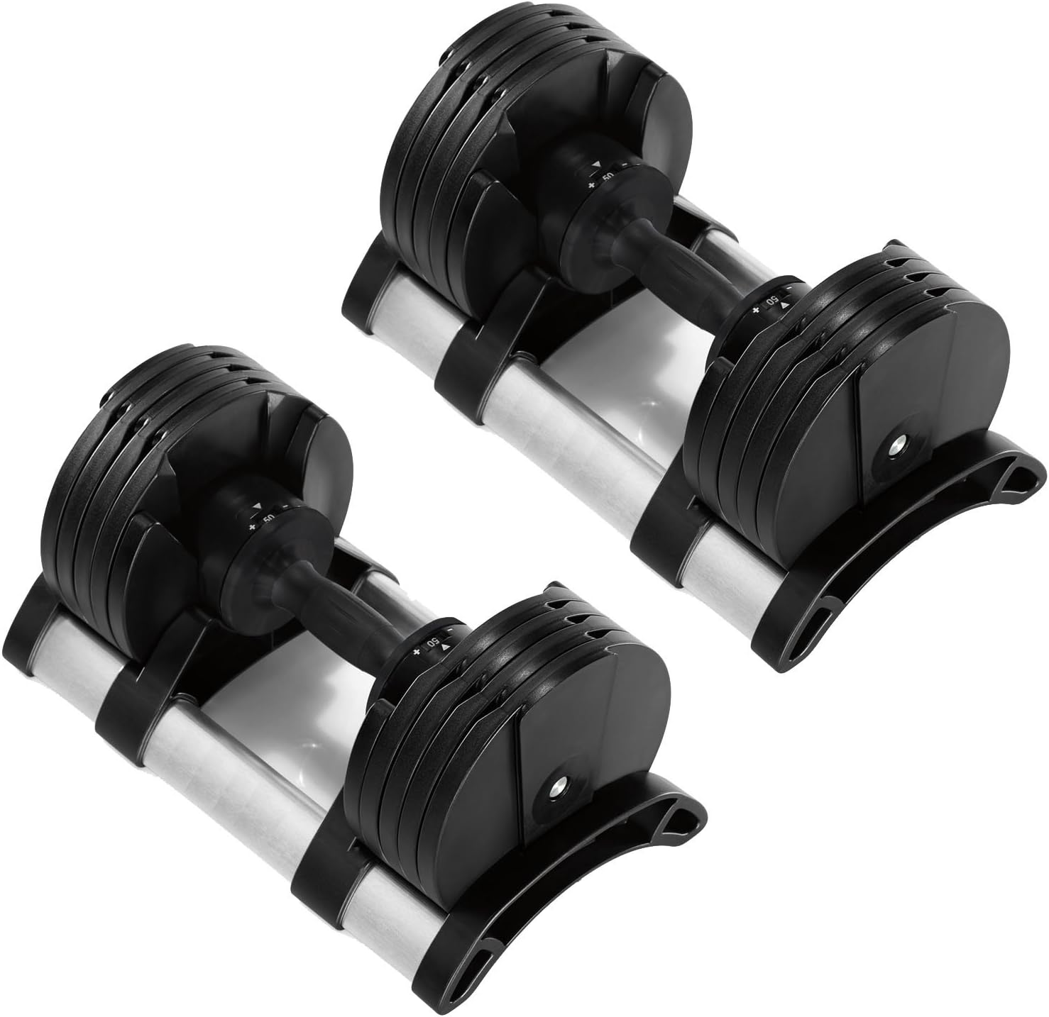 StairMaster TwistLock 20kg Adjustable Dumbbell Set With Stand