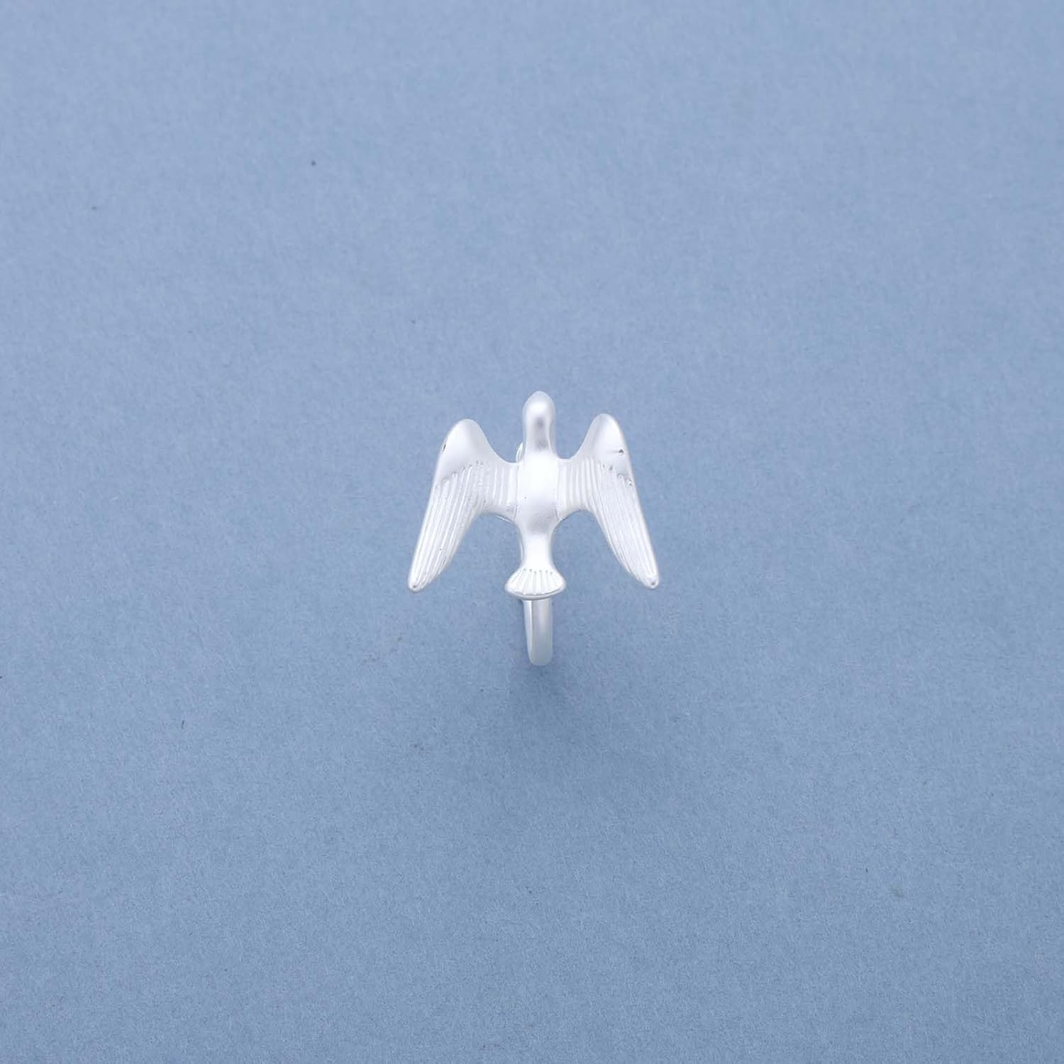 Boho Flying Birds Finger Ring Silver Swallow Bird Open Knuckle Rings Vintage Hummingbird Wrap Open Ring Animal Adjustable Stacking Rings Jewelry for Women - Image 3