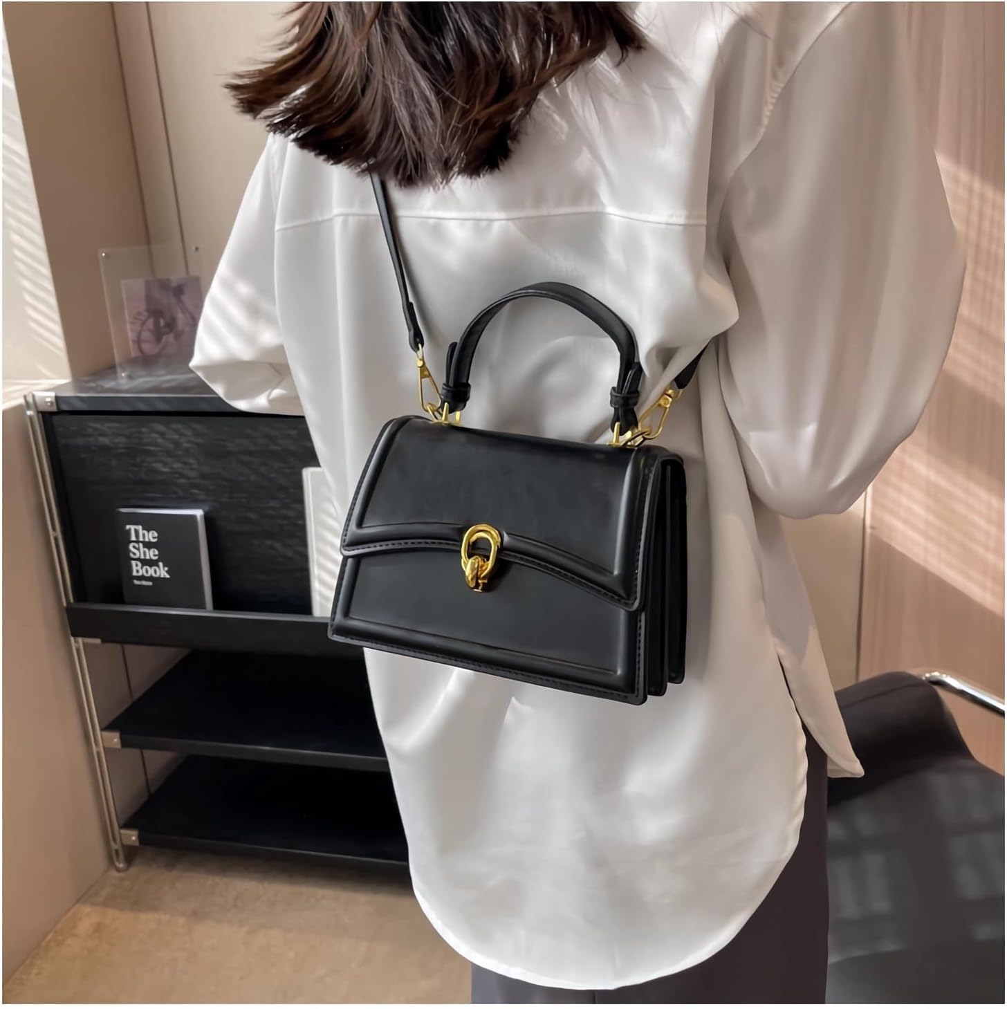 XTAPAN small purses trendy mini purses for women crossbody small square bag top handle bag crossbody bag shoulder bag - Image 2