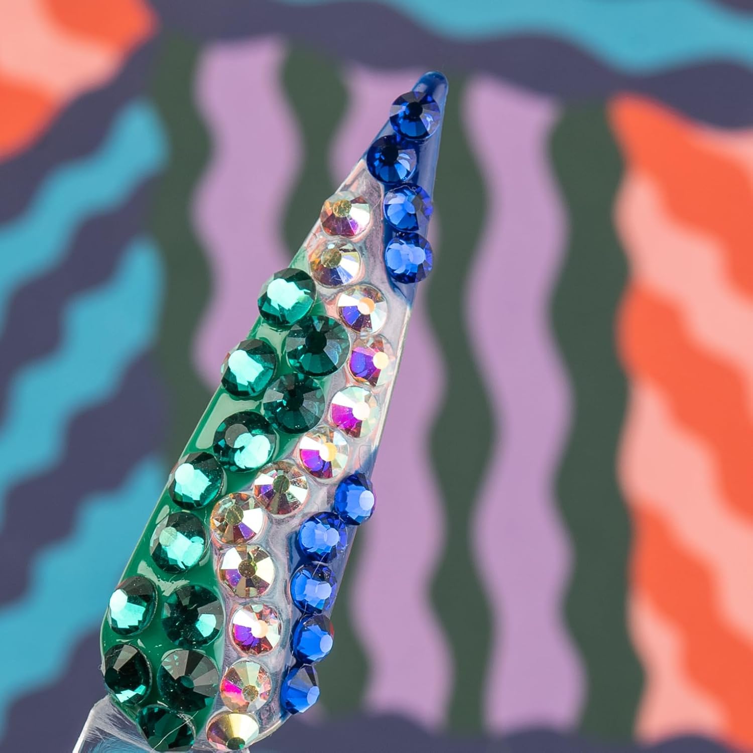 2880pcs Crystal Lane DIY SS12 (3mm) Crystal Clear Round Glass Rhinestones Flatback Gems for Arts & Crafts Nail Art Clothes Shoes - Image 8