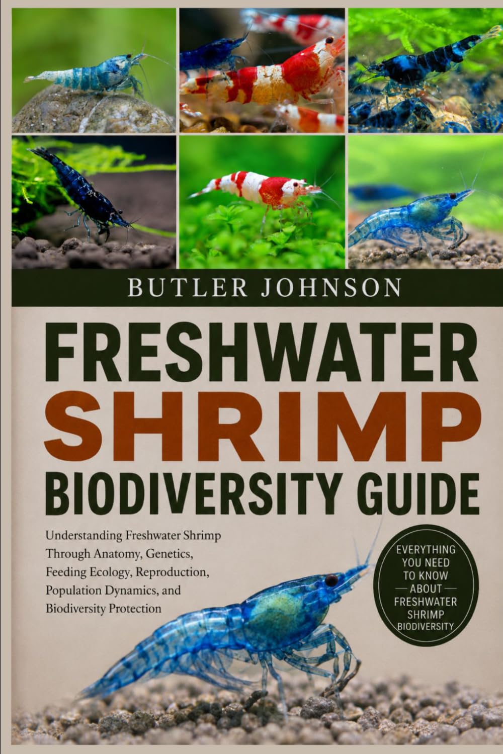 FRESHWATER SHRIMP BIODIVERSITY GUIDE: Understanding Freshwater Shrimp Through Anatomy, Genetics, Feeding Ecology, Reproduction, Population Dynamics, and Biodiversity Protection