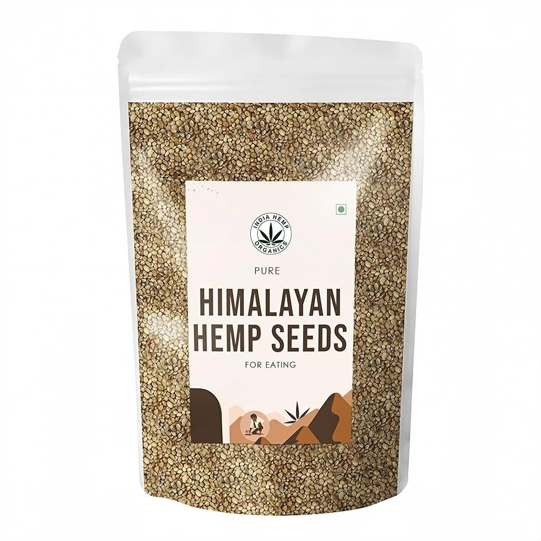 India Hemp Organics Hemp Seeds for Eating | 250g | Superfood with Omega 3 & 6 | Organic Food Product | High in Protein and Fibre | Natural Source of Plant-Based Protein | Vegan & Gluten Free | Perfect for Smoothies, Salads & Baking | Ideal for Vegan & Keto Diets-image-35